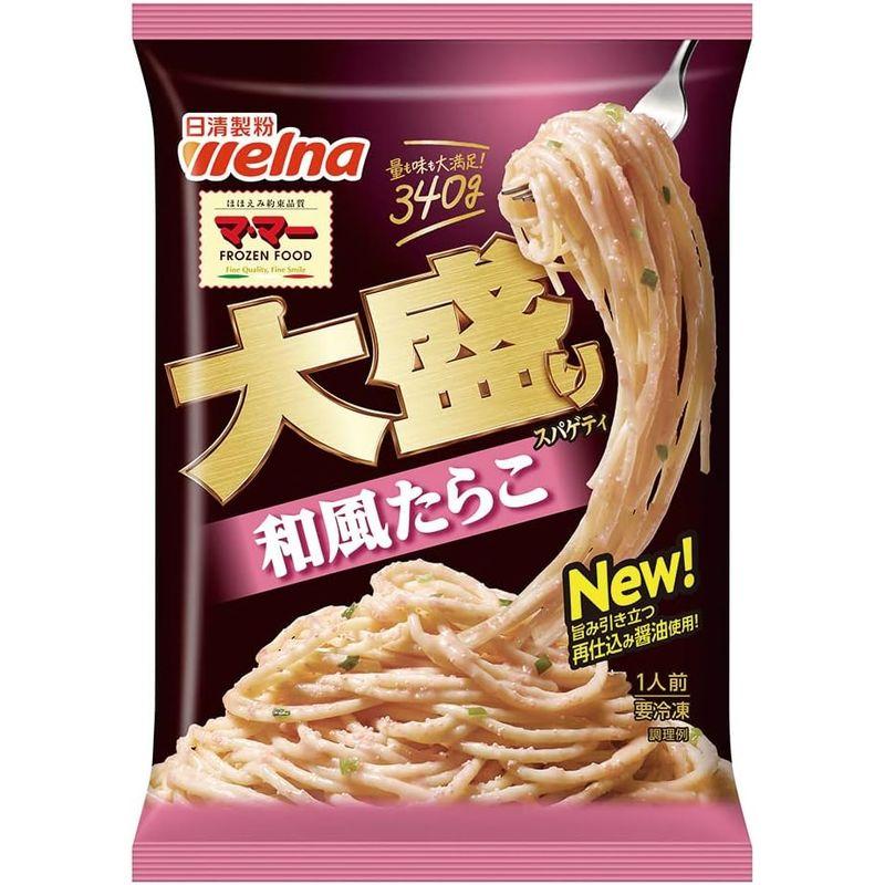 冷凍食品 マ・マー 大盛りスパゲティ 和風たらこ 340g×7個