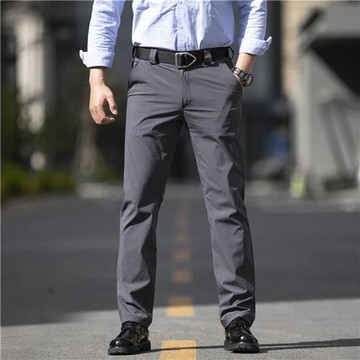 【巴黎精品】戰術褲工作長褲-彈力西裝通勤抗皺男褲子2色a1hc15