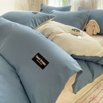 純棉被套單件100%全棉被罩150*200cm學生宿舍單人被芯套四季通用