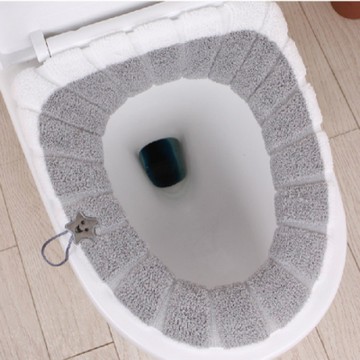 E.City_拼色加厚保暖馬桶坐墊(5入)