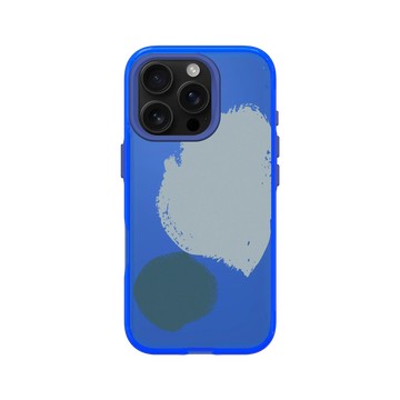 iPhone 16 Pro Clear 激光藍 - Blob / 一團一團 - 蔚藍海沫