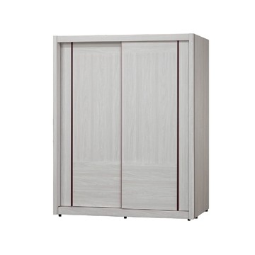 ASSARI-星螢5.9尺推門衣櫃(寬178x深59x高203cm)白色