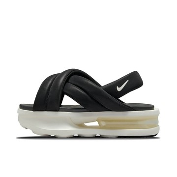 W Nike Air Max Isla 雲朵交叉後底涼拖鞋 黑奶油底 軟墊式 增高 休閒鞋 女鞋 FJ5929-002