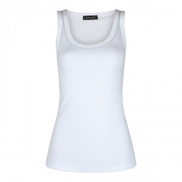 Fabiana Filippi - White Cotton Top 44