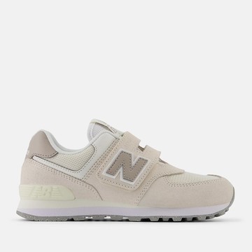 NEW BALANCE NB 運動鞋 童鞋 中童 兒童 魔鬼氈 燕麥奶茶 PV574ESC-W楦