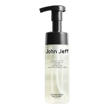 John Jeff OCT潔面慕斯 泡泡洗面乳 油敏肌控油清潔舒緩乾燥起皮