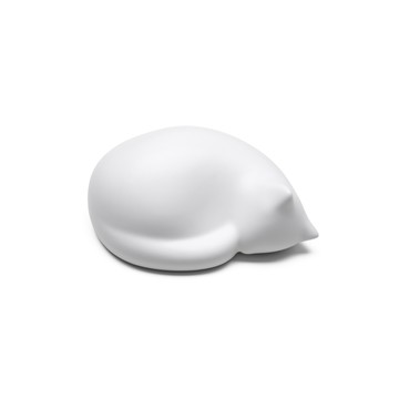 北歐櫥窗 Vitra Resting Cat 捲曲貓（小、牙白、霧面）