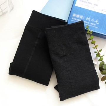 秋冬8295絨爪毛薄棉抗起球一體褲秋冬加絨保暖褲連褲襪打底踩腳褲