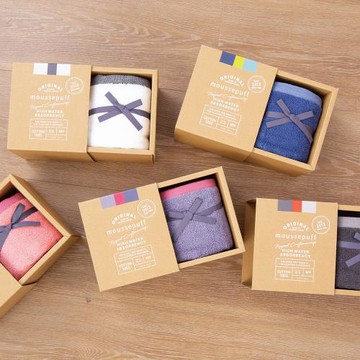 西川Nishikawa 今治撞色枕頭巾禮盒 日本設計吸濕速乾 親膚柔軟 精緻包裝送禮首選