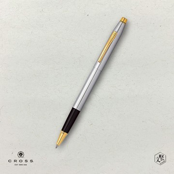 【CROSS】經典世紀 金鉻鋼珠筆(原廠正貨)