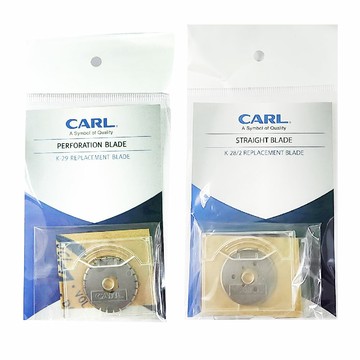 CARL 裁紙機 專用 刀片 實線刀 虛線刀 (適用DC-110、111、112) /盒 K-28(2片入) K-29(單片入)【APP滿額下單10%點數(單一帳號最高5000點)】1/31止