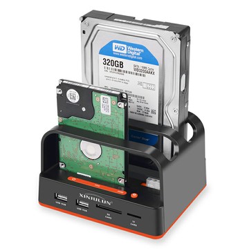 硬盤底座 硬碟底座 硬碟外接盒 硬盤底座串口并口硬盤外接盒2.5/3.5寸ideSata硬盤盒子外置讀取器『XY40741』