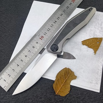 【台湾热销】熱銷ZT0470零容忍鈦合金便攜式小刀高硬度戶外刀具登山摺疊刀