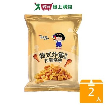 張君雅小妹妹韓式炸雞拉麵條餅65G【兩入組】【愛買】