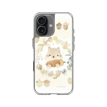 iPhone 17 Clear Case（相機按鈕） 透明 - 涼丰 LiangFeng - 松果與小松鼠