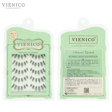 【台灣現貨🇹🇼】VIENICO NO.7🍀日系濃密 舞台煙燻 夜店風 眼尾加長 假睫毛
