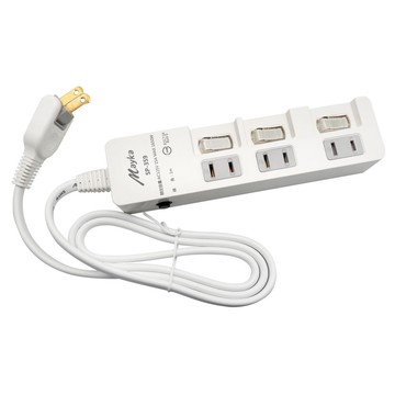 【明家Mayka】SP-359-1 3開3插 安全延長線