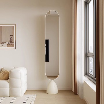 熱門爆品！！（萬人回購）北歐ins落地鏡家用客廳全身鏡女生臥室貼墻穿衣鏡少女輕奢試衣鏡