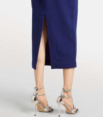 Roland Mouret Wool crêpe midi dress