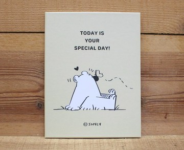 【卡片-加厚卡】 黑田桑加厚萬用卡(SPECIAL DAY)26023 附信封