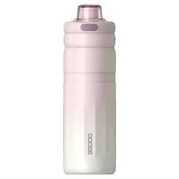 DODGE 道奇 316不鏽鋼雙飲保溫瓶, 560ml, 粉色, 1個