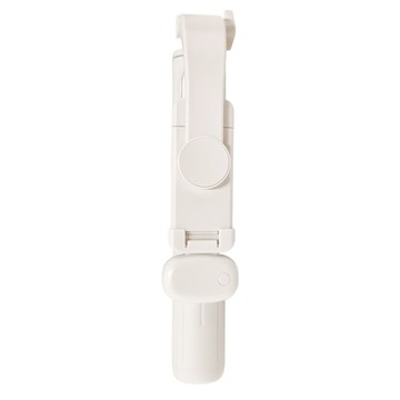 多功能補光藍牙自拍棒 防手抖美顏三腳支架直播手機自拍桿  白色  1個