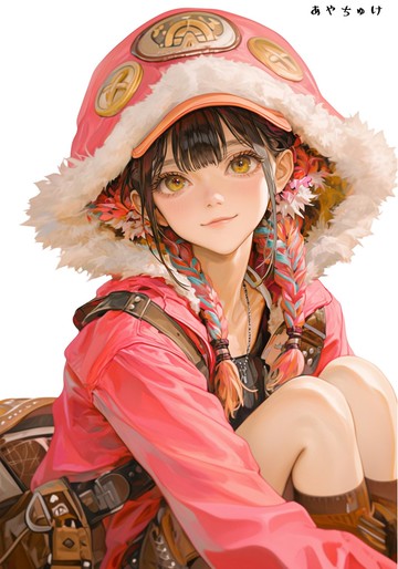 【11月新品】07-105-0163 人物貼紙 冬日女孩