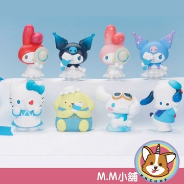 【M.M小舖】『現貨』 T-ARTS 盒玩 PERIHAPI! 凱蒂貓和朋友們 捉迷藏公仔 三麗鷗 一中盒8入