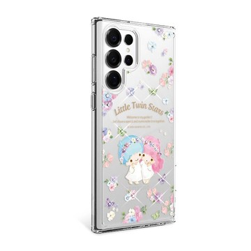 S26/S25/S24/S23/S22 輕薄軍規防摔水晶彩鑽手機殼-芬芳雙子星