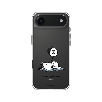 iPhone Air Clear Case（相機按鈕） 透明 - 史努比 Snoopy - Snoopy fall asleep