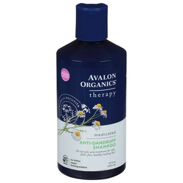 Avalon Organics Therapy Medicated Anti-Dandruff Shampoo 14 fl oz