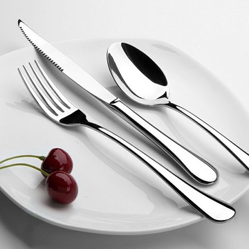 高檔不銹鋼西餐餐具牛排刀叉兩件套裝西餐刀叉勺全套三件套西餐具