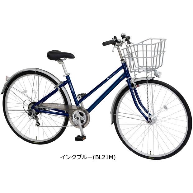 丸石中古自転車 美品 27インチ ギア付 シルバー maruishi - 自転車