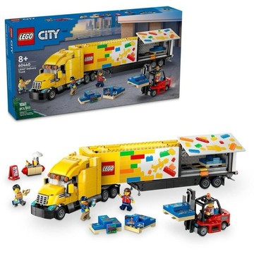 ||高雄 宅媽|樂高 積木|| LEGO“60440" 黃色 樂高 送貨車
