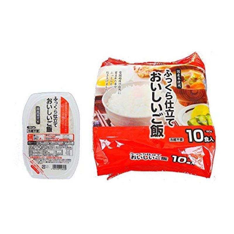 テーブルマーク パックご飯 ふっくら仕立て おいしいご飯 180ｇ×10パック １袋