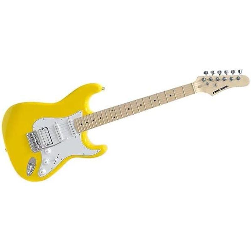 PLAYTECH (プレイテック) エレキギター ストラトキャスタータイプ ST250 S-S-H Maple Yellow