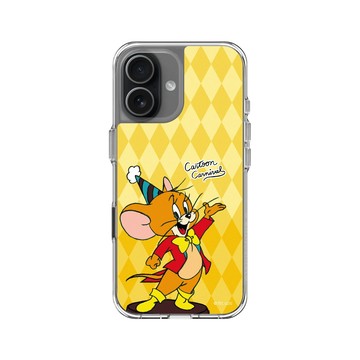 iPhone 17 Clear Case（相機按鈕） 透明 - 湯姆貓與傑利鼠 Tom and Jerry - 卡通嘉年華 - 傑利鼠