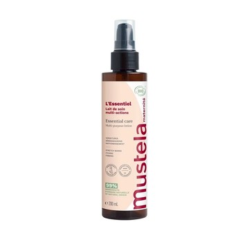 Mustela慕之恬廊 慕之孕 有機撫紋緊緻菁華乳200ml(無香 歐盟ECOCERT+法國BIO認證)