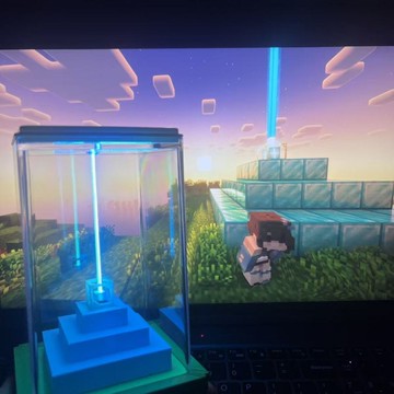 台灣出貨 我的世界 超還原信標 小夜燈 Minecraft遊戲周邊 禮品 模型