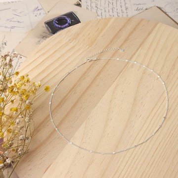 GIUMKA．925純銀項鍊．簡約素鍊