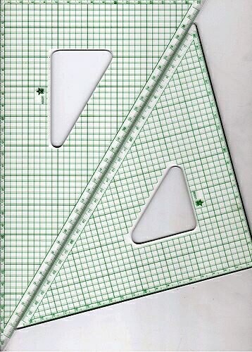 恰德美鋼緣切割三角板20CM A&B 一組2支* MT-20A&B【APP滿額下單10%點數(單一帳號最高5000點)】1/31止