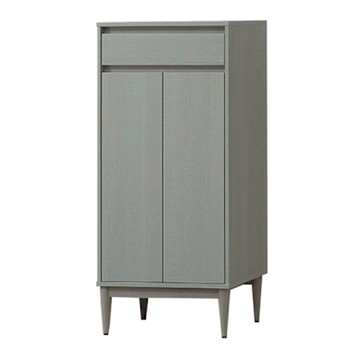 文創集 維亞爾2尺二門單抽鞋櫃-60x40x121cm免組