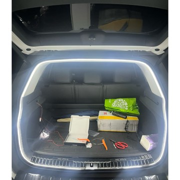 延遲3秒流水 +常亮 DIY 流水燈條 白光6000K暖白光4300K 【需搭配賣場線組】後車箱燈條