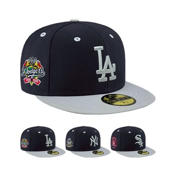 NEW ERA 59FIFTY 5950 獨家訂製 週年款 道奇 洋基 白襪 海軍藍/銀灰 全封帽 全尺寸【TCC】