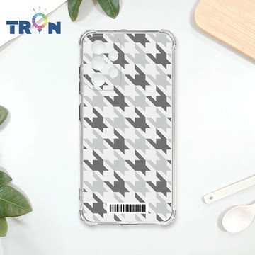 TRON 三星 A52/52s 三色千鳥紋 四角防摔載具殼 軟殼 手機殼