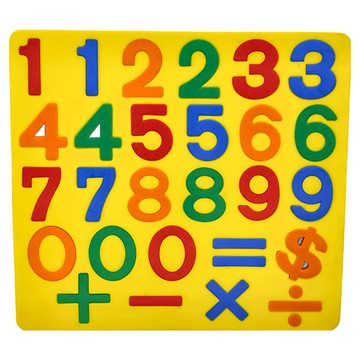 風車圖書 磁性認知訓練板 -123  顏色隨機  不適用  1個