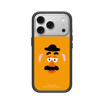 iPhone 18 Pro Mod NX -邊框背蓋組合 (相機按鈕) 黑 - 迪士尼-玩具總動員 Toy Story - 大臉蛋頭先生