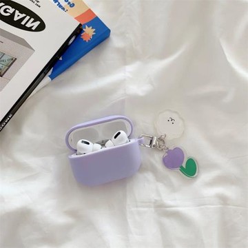 適用于華強北五代保護套硅膠新款5代無線藍牙耳機套悅虎洛達5代保護殼軟殼可愛