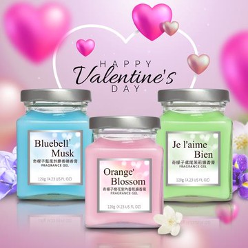 奇檬子 香氛擴香膏 120g 三種香味任選 共3瓶組