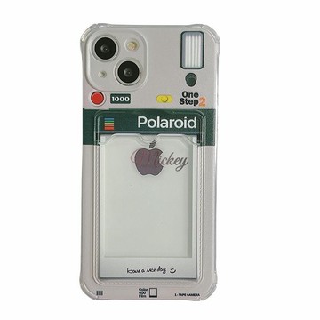 簡約15透明殼iPhone14放照片13卡套12全包蘋果手機殼14Pro邊框式X